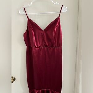 G by Guess Spaghetti Strap Fitted Cocktail Dress